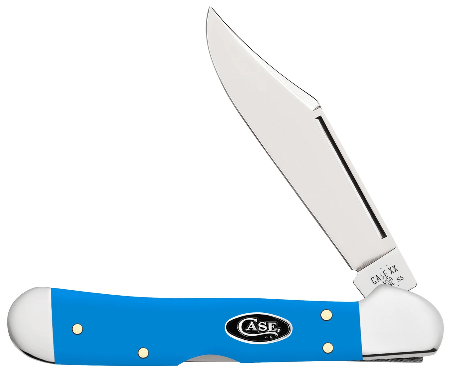 Mini Copperlock Light Blue Syn
