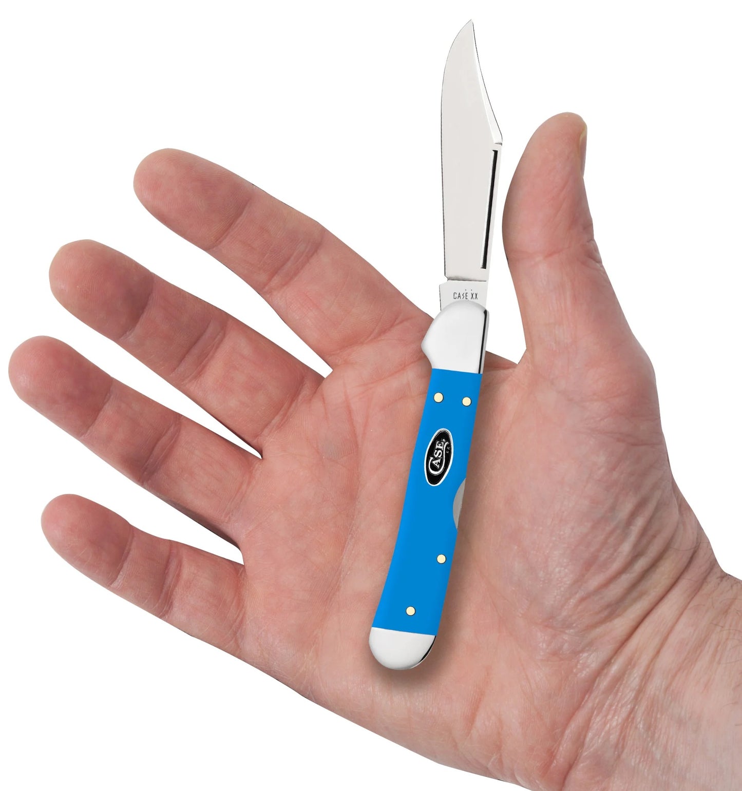 Mini Copperlock Light Blue Syn