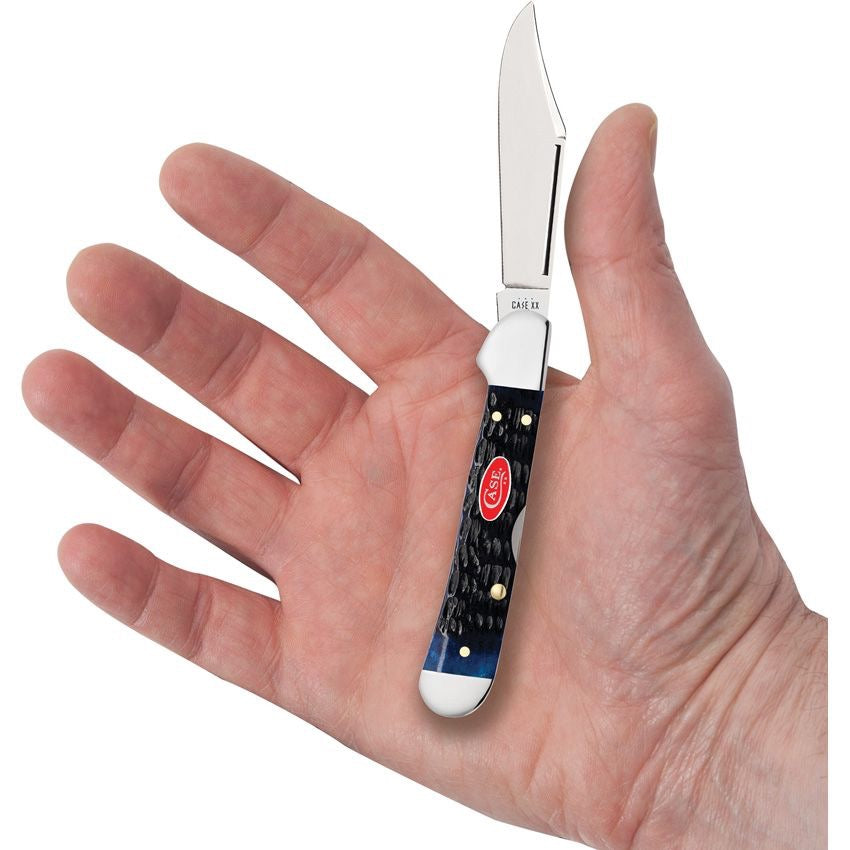 Mini Copperlock Navy Bone