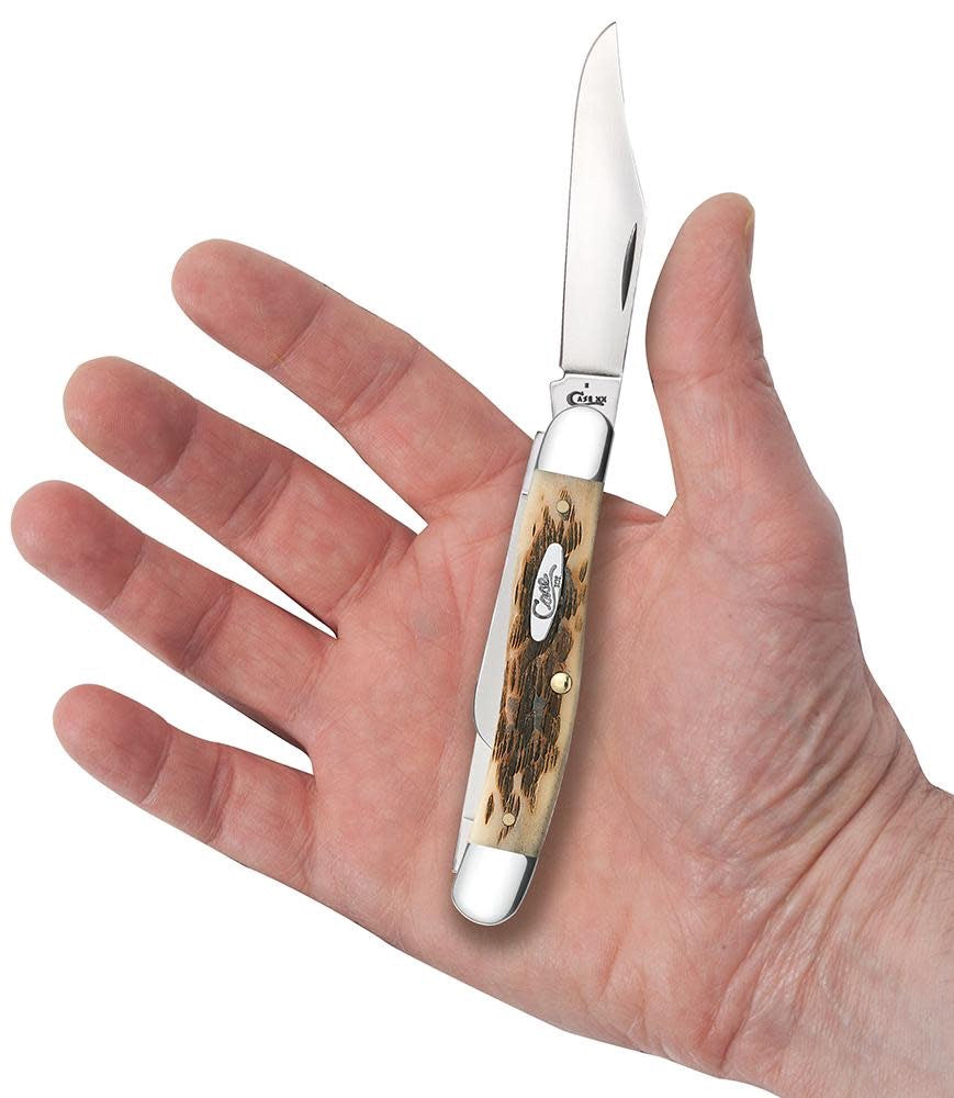 Large Stockman Amber Bone